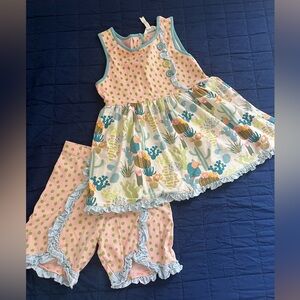 Matilda Jane Pink and Blue Kids Matching Set excellent condition